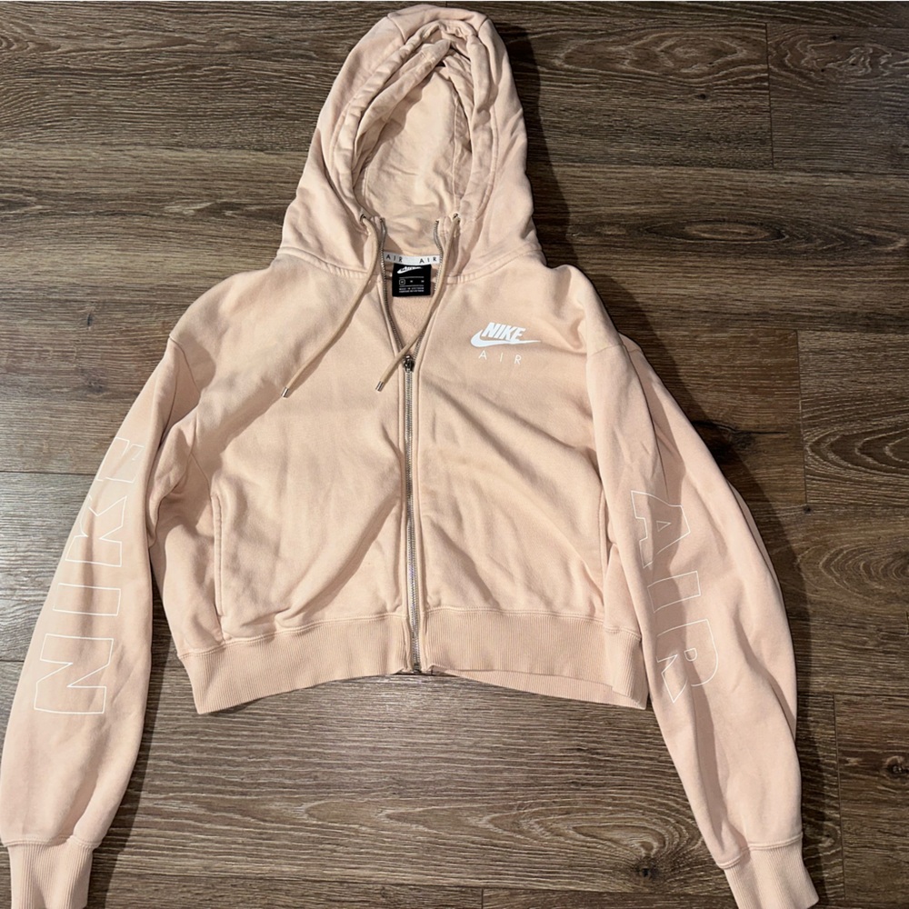 Nike cropped zip up jacket